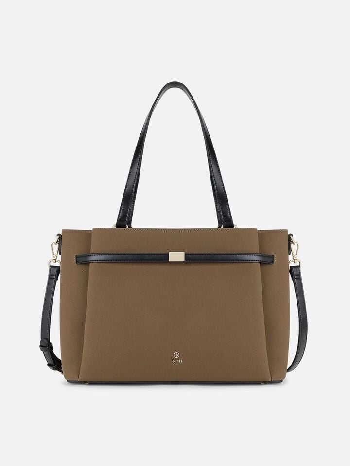Sally Work Bag - Brown