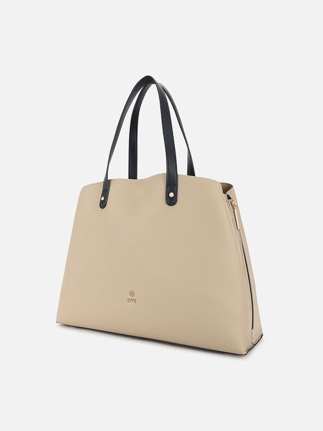 Maeve Large Tote - Off-White