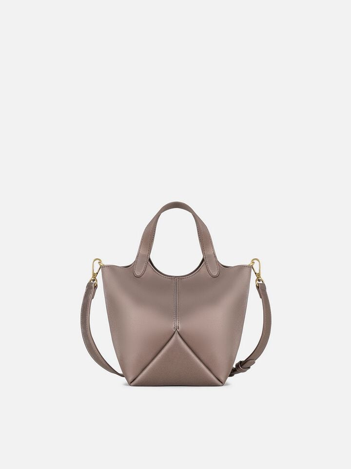 Sweeney Metallic Handheld - Dusty Pink