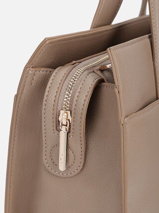 Olivia Work Bag - Mocha Mousse