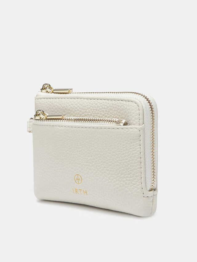 Kira Wristlet Wallet - Off-White