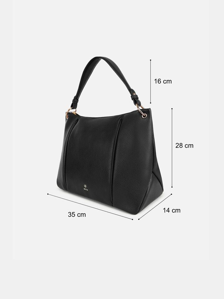 Quinn Shoulder Bag - Black