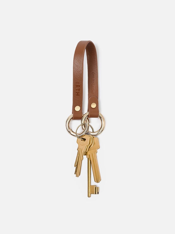 Tinker Leather Key Leash - Tan