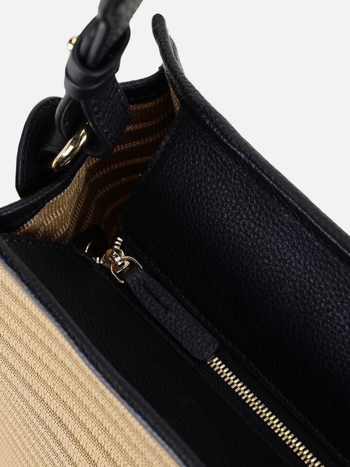 Knits Shoulder Bag - Beige
