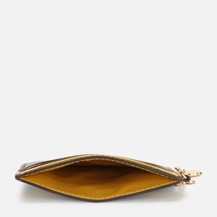 Tuck Leather Card Holder - Hot Chocolate