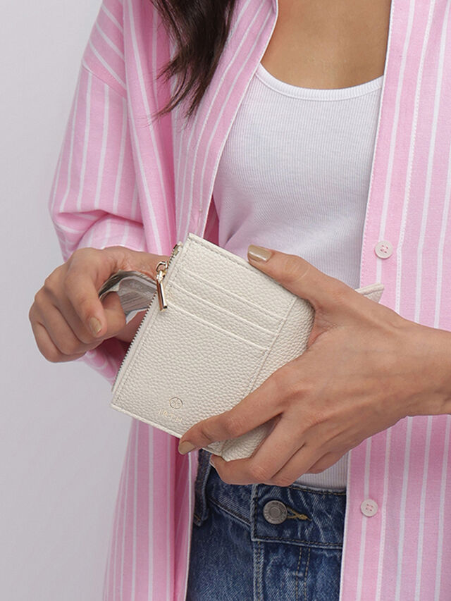 Yara Wallet - Off-White
