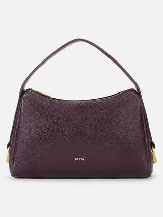 Loren Leather Handheld - Plum