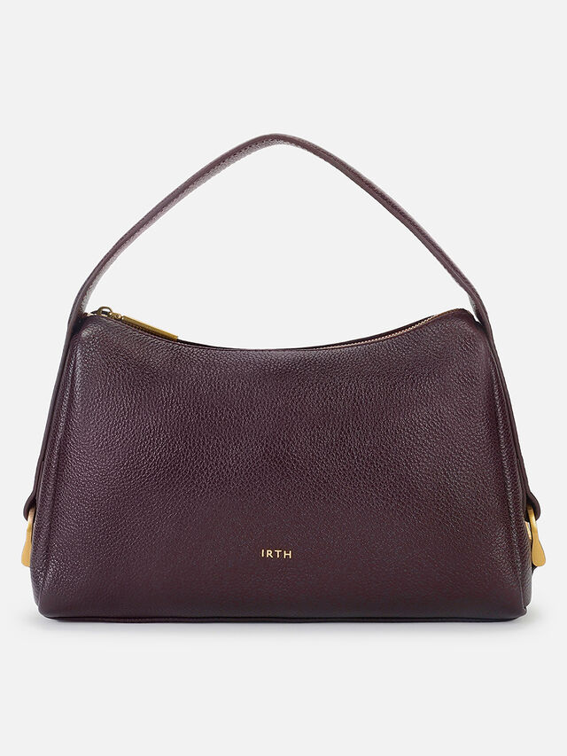 Loren Leather Handheld - Plum