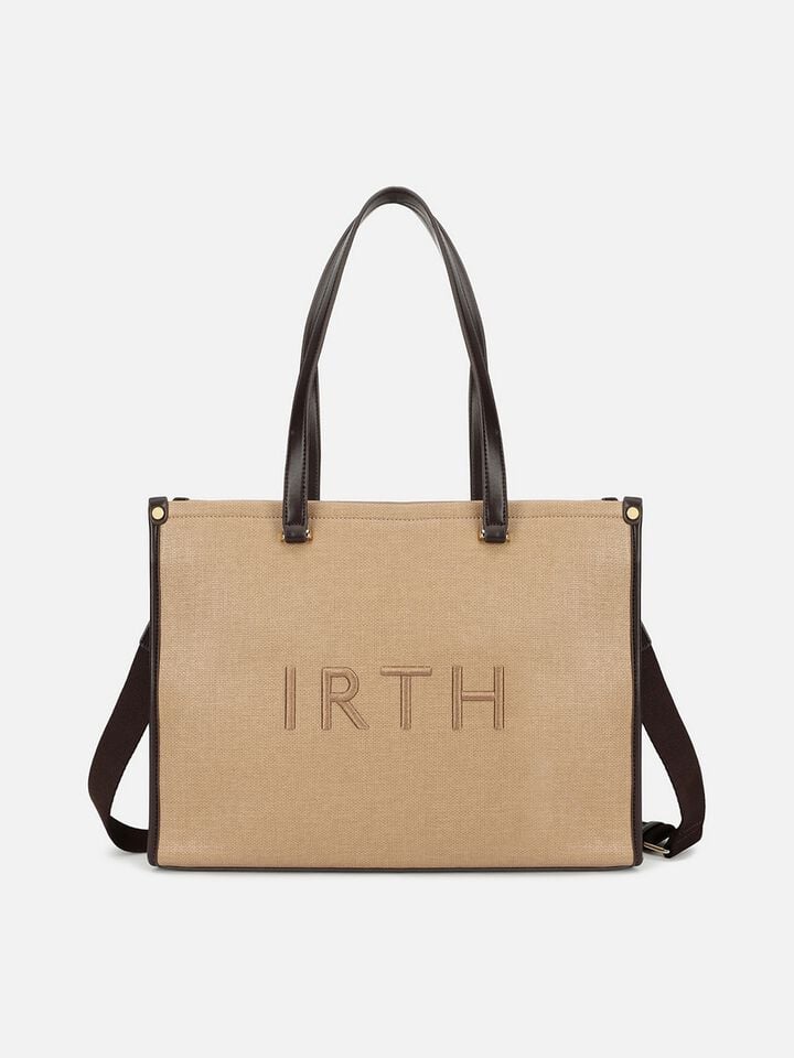 Clover Twines Work Bag - Beige
