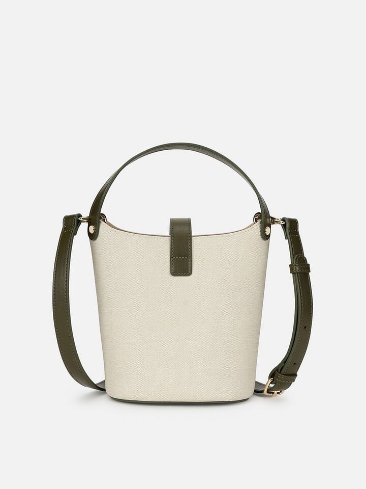 Birch Twines Bucket Handheld - Beige