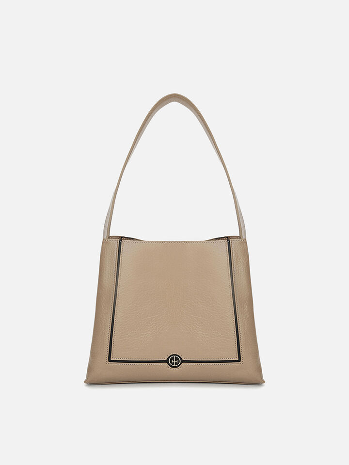 Paris Mocha Mousse Shoulder Bag IRTH House of Titan