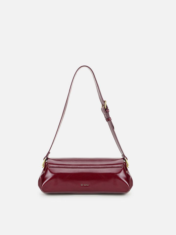 Brianna Wide Shoulder Bag - Cherry