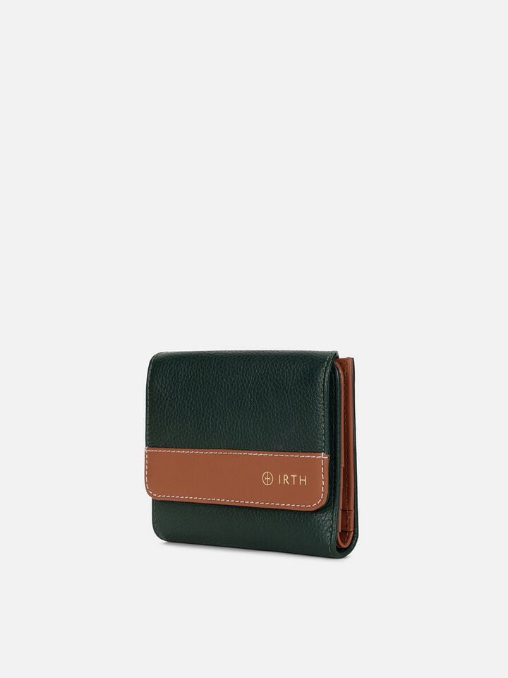 Ryan Leather Wallet Small - Green