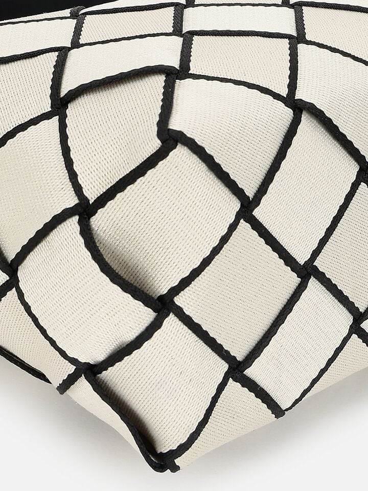 Candace Webbing Handheld - Off-White