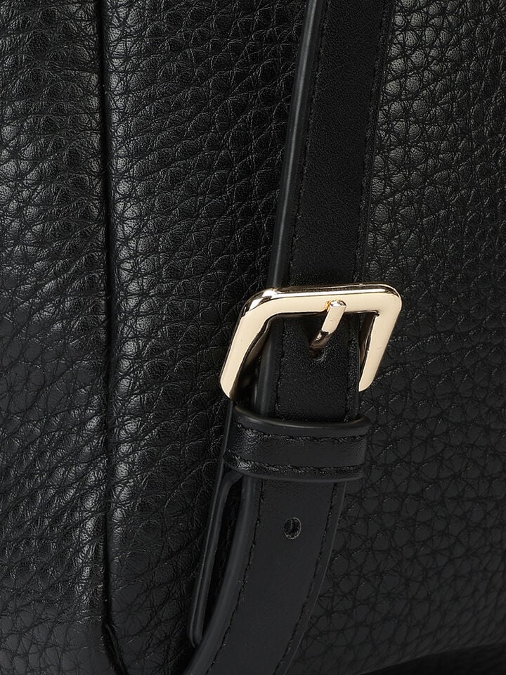 Initials Backpack - Black