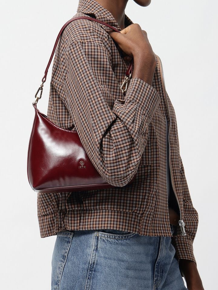 Suzette Shoulder Bag - Dark Cherry