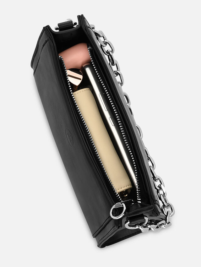 Penelope Black Shoulder Bag