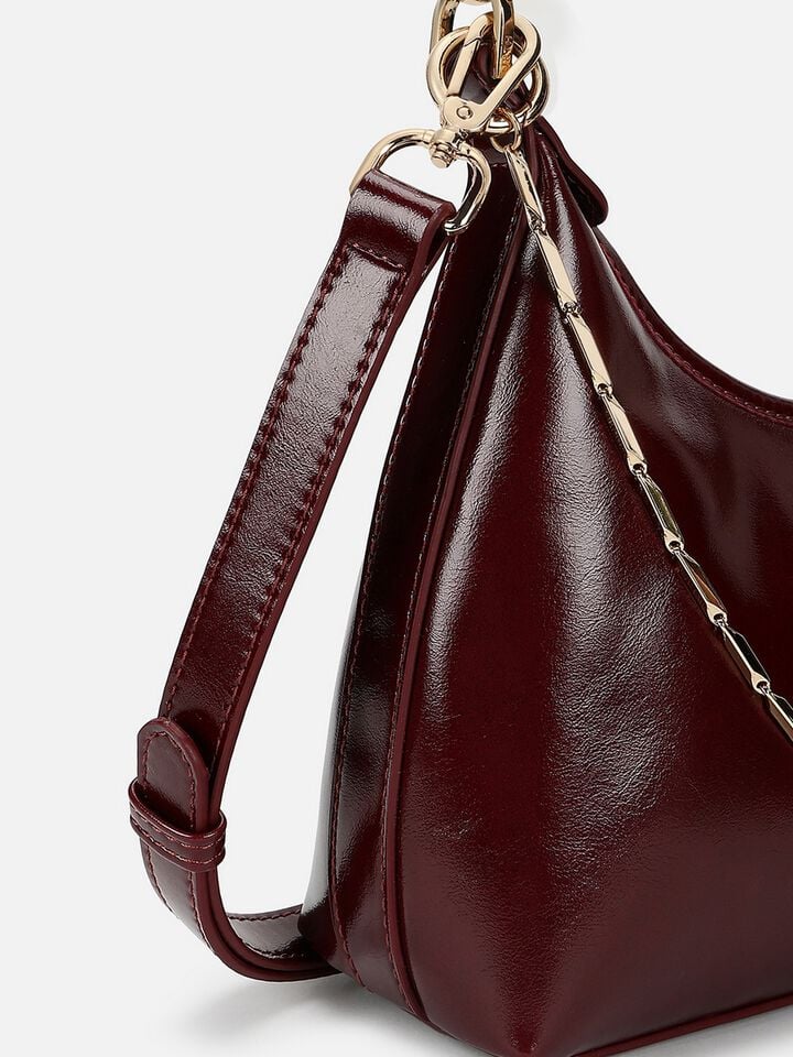 Suzette Shoulder Bag - Dark Cherry