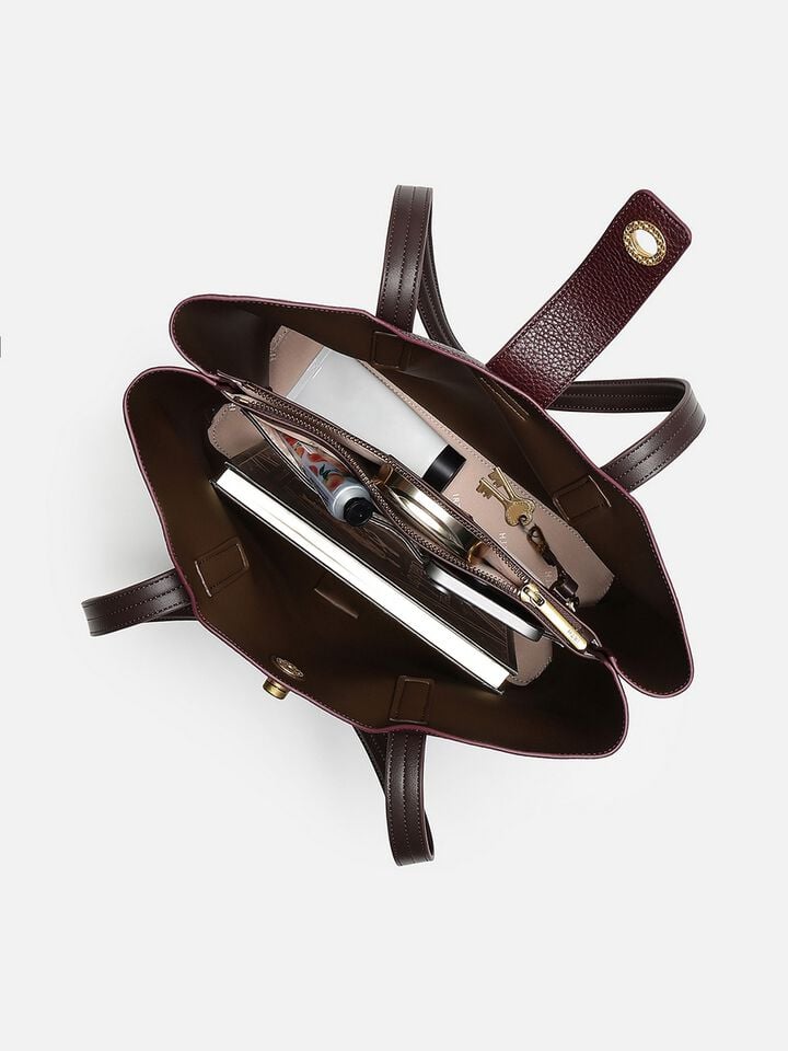 Merida Tote - Dark Cherry