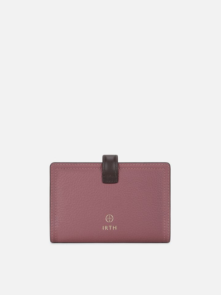 Ridley Leather Wallet - Pink
