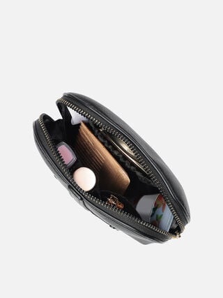 Coral Medium Makeup Organiser - Black