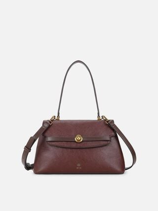 Valerie Wide Shoulder Bag - Brown