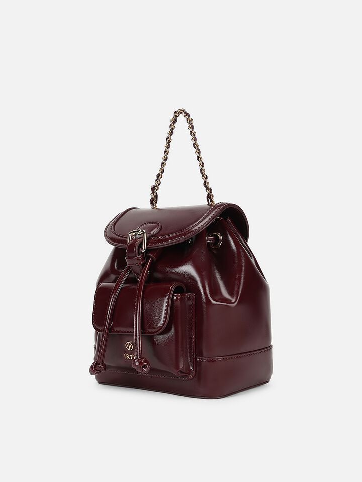 Gracie Small Backpack - Dark Cherry