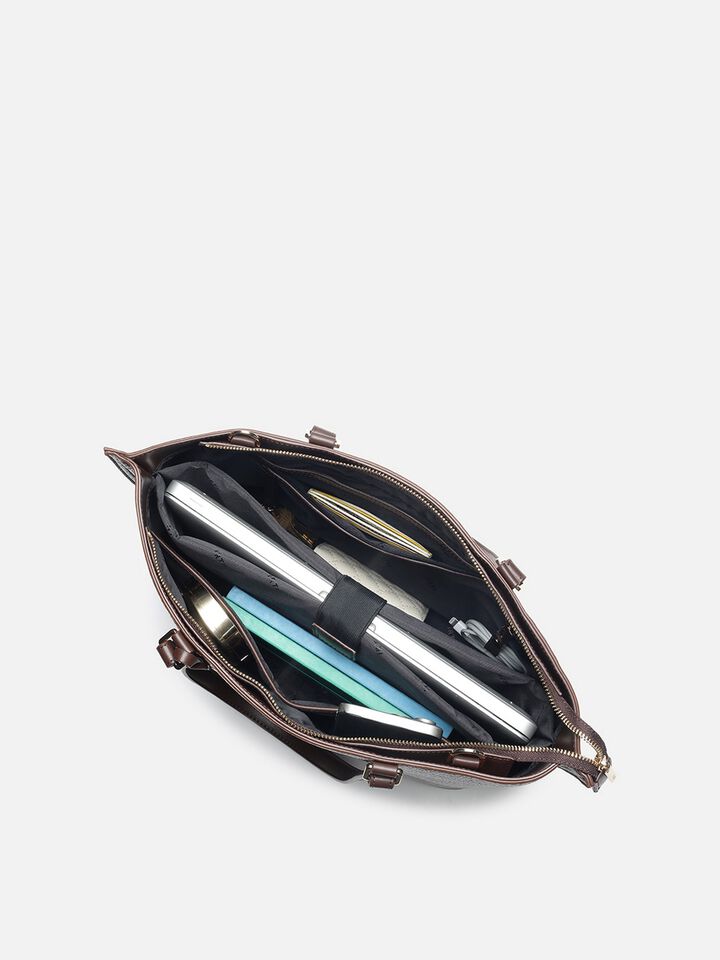 Jackie Work Bag - Dark Cherry