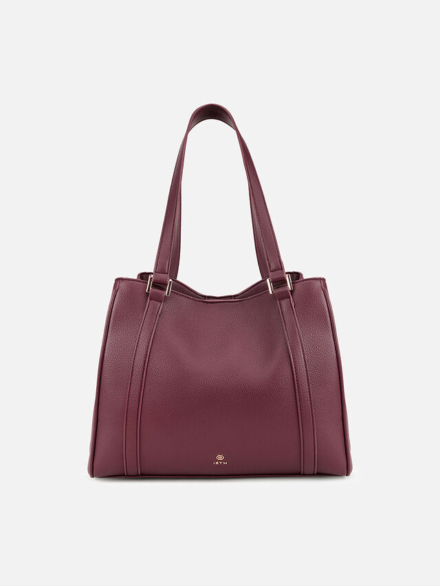 Vivienne Shoulder Bag - Dark Cherry