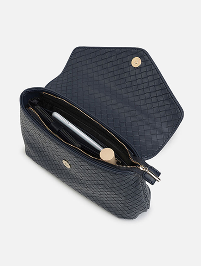 Vanessa Clutch - Navy Blue