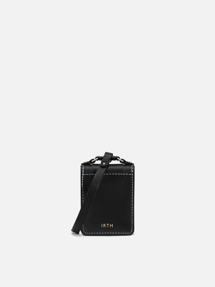 Robin Leather Miniature Bag - Black