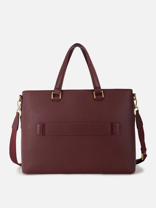 Noa Work Bag - Dark Cherry