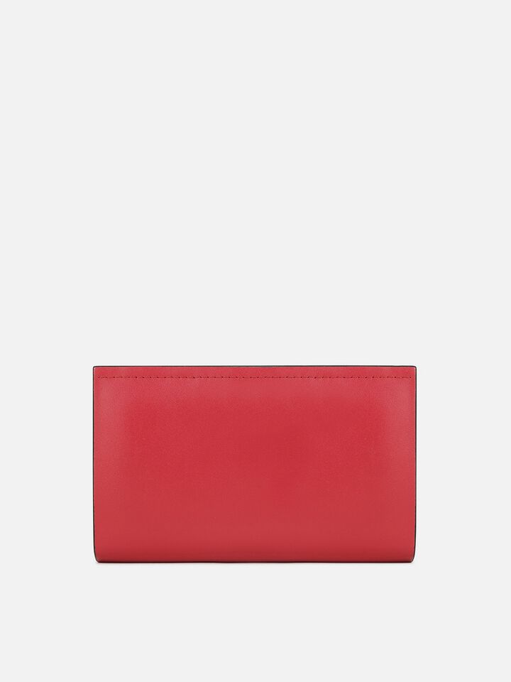 Parker Large Leather Wallet - Red