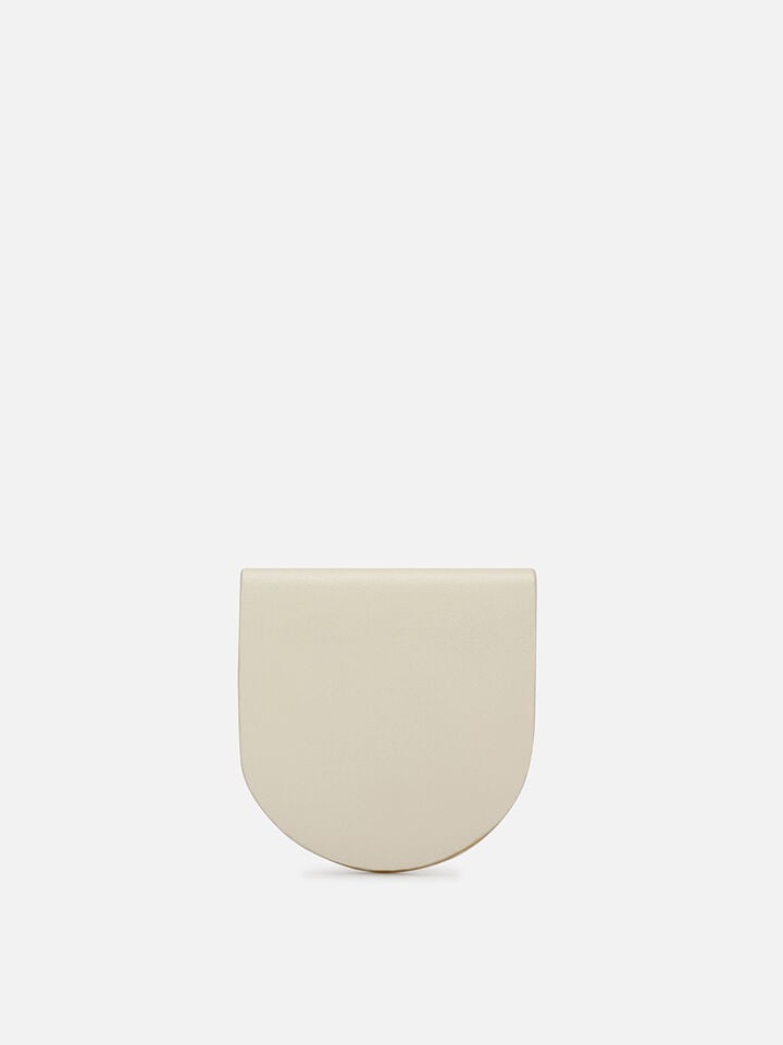 Wisp Leather Wire Wrap - Off-White