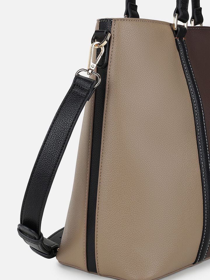 Delphine Work Bag - Beige