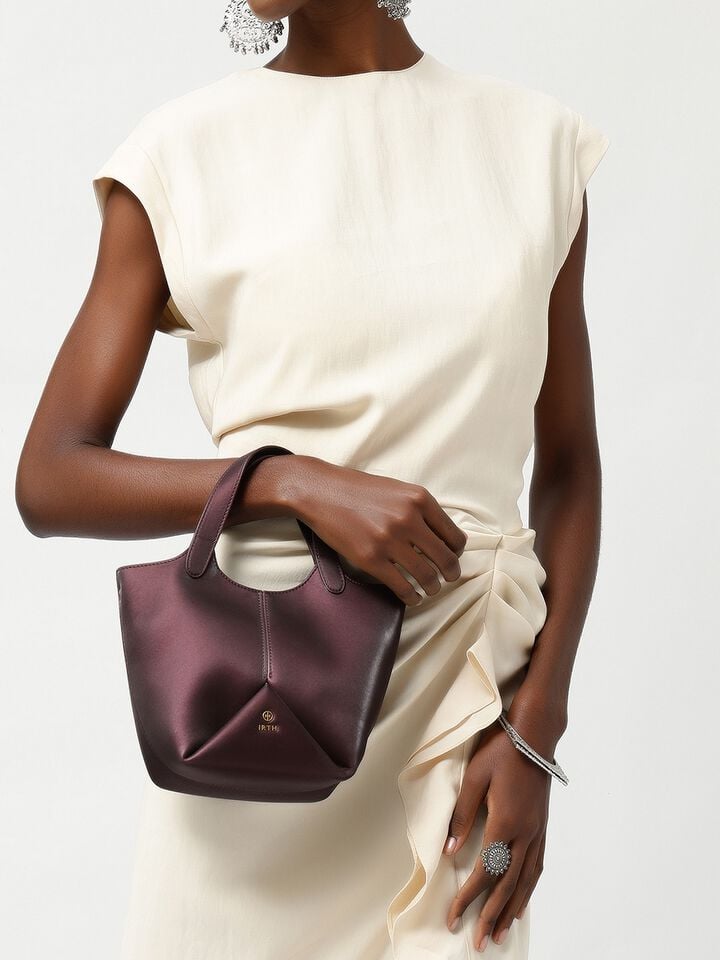 Sweeney Metallic Handheld - Plum