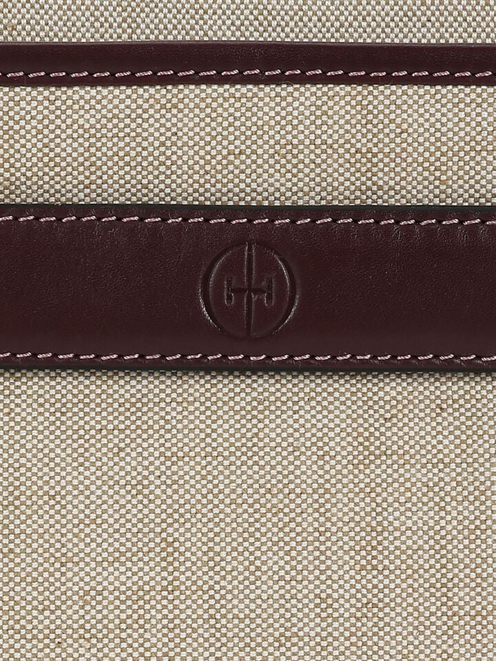 Phoebe Canvas Work Bag - Brown