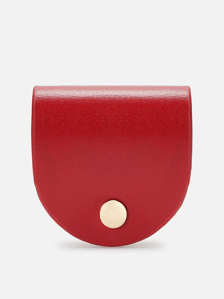 Wisp Leather Wire Wrap - Red