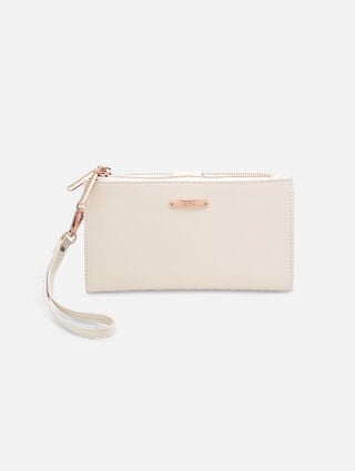 Button Up Beauty WhiteWallet