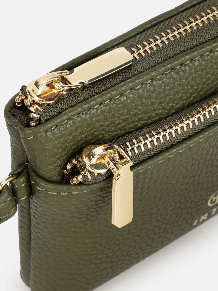 Kira Wristlet Wallet - Green