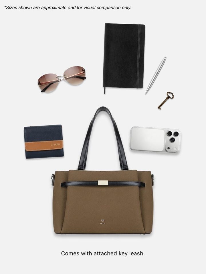 Sally Shoulder Bag - Brown