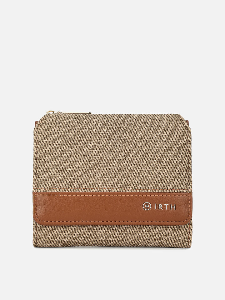Maple Twines Wallet - Tan