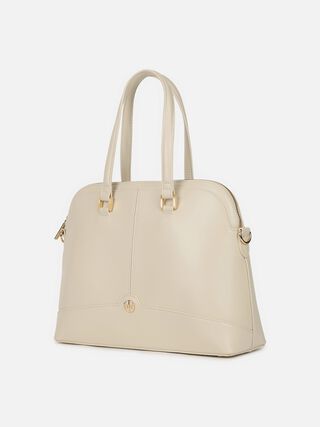 Brenda Medium Work Bag - White