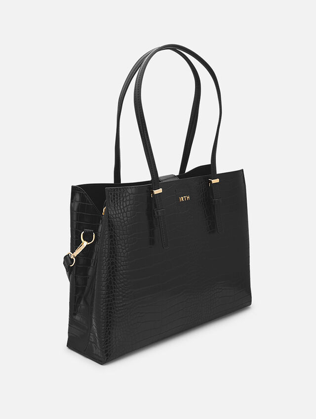 Classic Black Tote