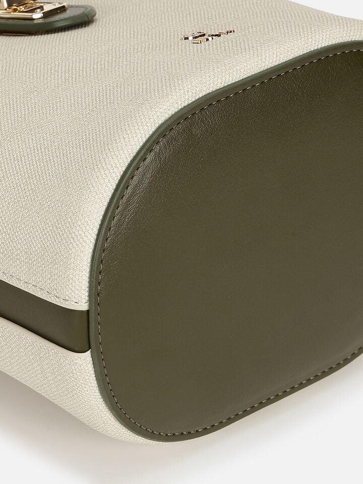 Birch Twines Bucket Handheld - Beige