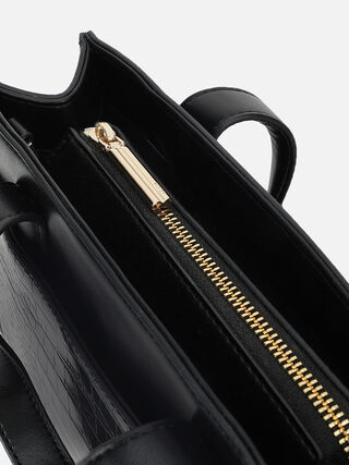 Olivia Croco Handheld - Black