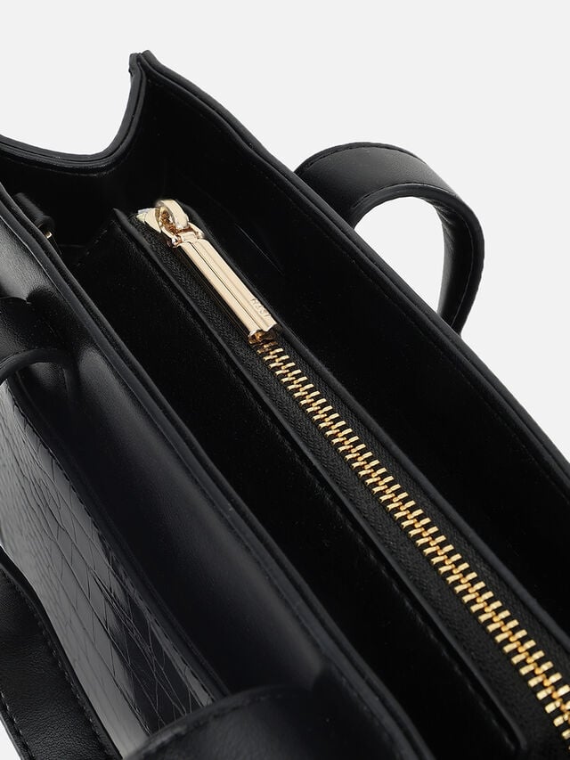 Olivia Croco Handheld - Black