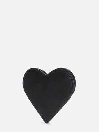 Austen Leather Bookmark - Black