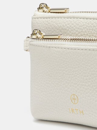 Kira Wristlet Wallet - Off-White