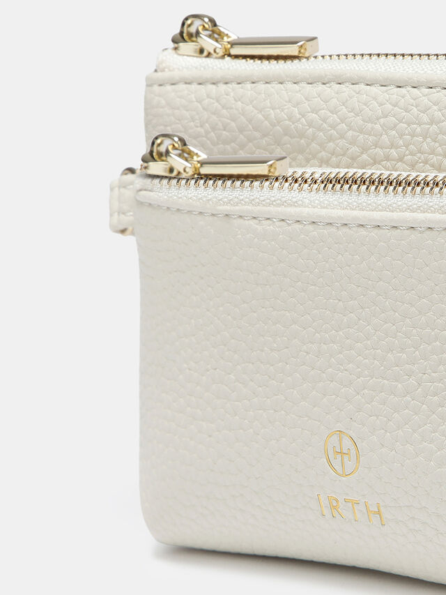 Kira Wristlet Wallet - Off-White